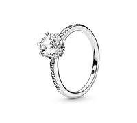 PANDORA Bague Bague 198289CZ-54 bague Corona Brillant en argent pour femme