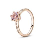 PANDORA Ring 188289C01-54 bague rose en argent sterling pour femme