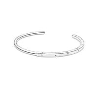 Pandora Signature Bracelet jonc ouvert I-D en argent sterling