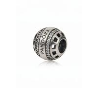 Pandora - Silver Circ Logo - Femme - Accessoires - Gris - Taille: ONE Size