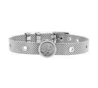PANDORA Snake Chain 14k Rose Gold-Plated T-Bar Heart Bracelet