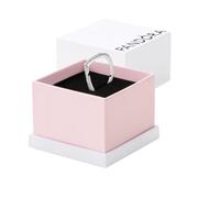 Pandora Bague Vœu Scintillant – Argent sterling, zircones cubiques transparentes – Taille 56
