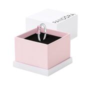 Pandora Sterling silver Cubic Zirconia Pink 193510C01 Bague pour femmes