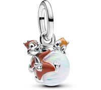 Pandora Sterling silver Enamel Synthetic Opal White 793532C01 Pendentif