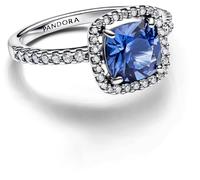 Pandora Sterling silver Mixed stone Blue 193550C01 Bague pour femmes