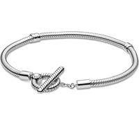 Pandora T-fermoir bracelet à maillons serpent 599082C00 Bracelet femme, circonférence du bracelet:17cm