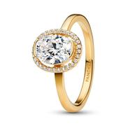 Pandora Bague Halo Ovale Scintillant 58