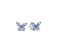 Pandora Boucles d'oreilles Timeless 294230C01 Papillon en argent sterling, cristal artificiel