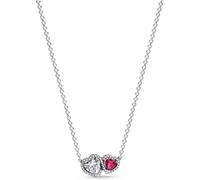 Pandora Collier Timeless 393632C01-45 – Pendentif cœur argent sterling, zircone, 45 cm