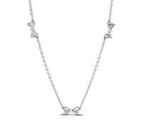 PANDORA Timeless 394231C01-40 Collier souvenir en argent sterling avec zircone Taille : 40 cm
