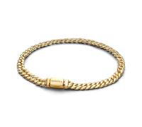 PANDORA Timeless 564367C00-20 Bracelet à chaîne Cuban en alliage plaqué or 14 carats Taille : 20 cm