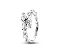 Pandora Bague Intemporelle 193004C01 – Argent sterling, zircones cubiques transparentes – Taille 56
