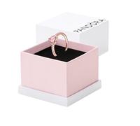Pandora Bague Cœur Surélevé Scintillant 50