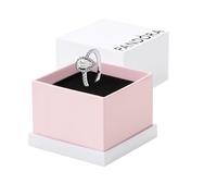 Pandora Bague Timeless Halo Poire Scintillante Argent 925/1000 Zircones Cubiques Taille 52