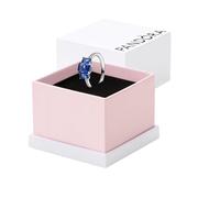 PANDORA Bague intemporelle 192389C01-52 trois pierres précieuses