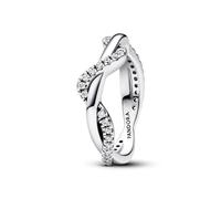 Pandora Bague à emboîtement Timeless 193098C01-54 argent sterling zircones taille 54