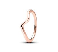 Pandora Timeless Bague Vague en métal plaqué or rose 14 carats, taille 54