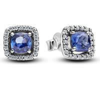 PANDORA TIMELESS Boucles d'oreilles zirconium bleu 293551C01