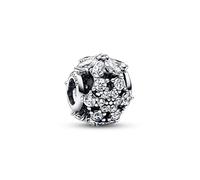 Pandora Timeless Charm Herbier scintillant en argent sterling avec zircones cubiques transparentes