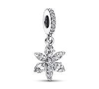 Pandora Timeless Charm pendant Herbier scintillant en argent sterling avec zircones cubiques transparentes