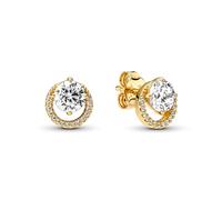 Pandora Timeless Bracelet Rivière Scintillant en argent sterling avec zircones cubiques transparentes, 16