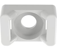 Panduit Cable Tie Mount Embase pour attache-câbles vissable, à riveter TM1S4-C Plage de Ø du faisceau 51 mm (max) incolore