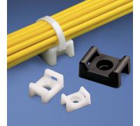 Panduit Cable Tie Mount Embase pour attache-câbles vissable, à riveter TM2S8-M30 Plage de Ø du faisceau 127 mm (max) noir