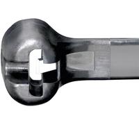 Panduit CVR200ABK BT2M-C0 Serre-câble 201 mm 2.40 mm noir avec languette métallique, stabilisé aux UV, résistant aux intempéries