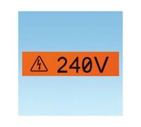 Panduit Etichetta nastro T100X000VPC-BK nero e bianco resistente acqua e UV