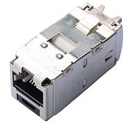 Panduit Mini-COM ® tX6 ™ 10 Gig ™ Shielded Jack Module - TG Style - Adaptateur pour câble (Gris, RJ-45)