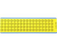 Panduit PESC-H-EC Panneau signalétique Terre (Ø x H) 12.9 mm x 12.9 mm 12.9 mm 68 pc(s)