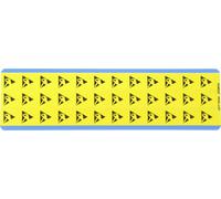Panduit PESC-J-HT Panneau signalétique ESD (décharge électrostatique) (l x H) 19.1 mm x 19.1 mm 36 pc(s)