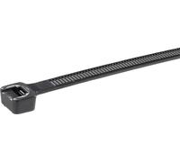 Panduit PLT2M-C0 PLT2M-C0 Serre-câble 203 mm 2.50 mm noir stabilisé aux UV, résistant aux intemp