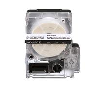 - Vinyle - adhésif - clair/blanc - 25.4 x 38.1 mm 175 rouleau(x) (1 rouleau(x) x 175) étiquettes - pour Panduit MP300