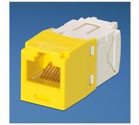 Panduit UTP RJ-45 MiniJack cat6, jaune