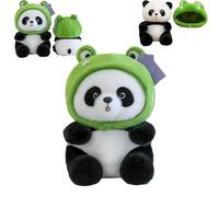 Pandy - Guérison émotionnelle à la Demande, Panda en Peluche réaliste, Pandy Plush, Les premières Peluches Qui Vous serrent dans Leurs Bras et Vous Font Sentir en sécurité, Calme et aimé (45cm)