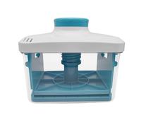 Paneer Presser, Cheese Strainer Press, Drip Tray Separator with Compact Handle Grip, Pressing Tool for Homemade Milk Curd, Cottage Cheese, Soy curd in Kitchen or Restaurant Use 8.07x5.43x6.69 Inches