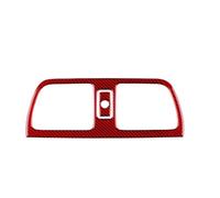 Panel Cover Trim Autocollant En Fibre Carbone Souple Pour Subaru Pour Impreza 2005-2007 Panneau Changement Vitesse Sortie D'aération Cadre CD Accessoires Intérieurs(LHD RHD Outer Red9)