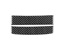Panel Cover Trim Autocollant En Fibre Carbone Souple Pour Subaru Pour Impreza 2005-2007 Panneau Changement Vitesse Sortie D'aération Cadre CD Accessoires Intérieurs(Center Storage Black1)