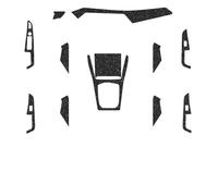 Panel Cover Trim Autocollant Intérieur Pour BMW Pour X5 F15 G05 2014-2025 Autocollant Pour Panneau Fenêtre Levage Boîte Vitesses Tableau Bord Protection(Flash black 19-25)