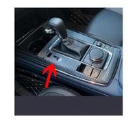 Panel Cover Trim Autocollant Voiture pour Mazda pour CX30 pour CX-30 2020 2021 2022 Cadre Changement Vitesse Couverture Décoration À Membrane Modification Intérieure Cadre Console Centrale Voiture (C