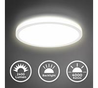 Panel LED plat éclairage plafond indirecte fonction mémoire plafonnier bureau