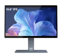 Panel PC Industrielle Tactile-HEIGAOLAPC 15,6" Écran Tablette PC Tout-en-un avec Support Pivotant 360°, Panel Ordinateur Win11 Pro N5095, 8Go RAM 128Go ROM, 1920x1080 FHD, USB3,0, HDMI, Type-C, RS232