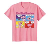 Panels de Bandes dessinées La Panthère Rose T-Shirt, Enfant, Rose, 10 Ans