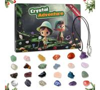 panemy Calendrier de l'avent 2024, Calendrier de l'avent Pierre, Calendrier de l'avent Pierre Precieuse Garcon pour Noël, Halloween, Anniversaires