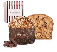 Panettone Antonella Chocolatíssimo au Chocolat 600 g | Panettone Artisanal Sans Colorants ni Conservateurs | Gâteau de Noël à Base de Levain Naturel | Recette Traditionnelle