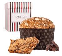 Panettone Antonella Chocolatíssimo au Chocolat XXL 1200 g - Élaboration Artisanale avec Recette Traditionnelle - Délicieux Panettone Douceur de Noël