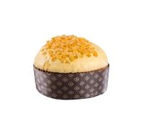 Panettone artisanal à la mandarine Trésors de Sicile 1 kg, levé avec levain naturel, emballé à la main avec cachet de cire, gâteau typique sicilien - idée cadeau de Noël