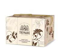 Panettone Cioccolato Extra Fondente In Scatola Tre Marie 900 G