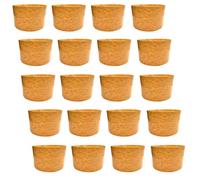 Panettone Lot de 20 Moules à Panettone Haut 1 kg | Moules Professionnel en Papier Naturel de Pure Cellulose à Haute Densité, Formes de Cuisson pour Panettone, Résistant à la Chaleur 200 °C